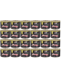 PAN MIĘSKO Hrană umedă pentru pisici cu curcan și gâscă 24x200 g