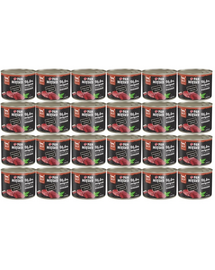 PAN MIĘSKO Porc cu cerb hrană umedă pentru pisici 24x200 g