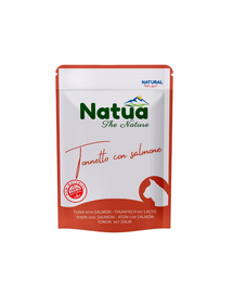 NATUA Natural ton cu somon în jeleu pentru pisici 70 g