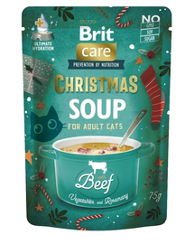 BRIT Care Cat Christmas Soup Beef 75g supă festivă cu vită pentru pisici