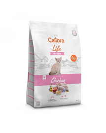 CALIBRA Cat Life Kitten Chicken 6 kg hrană pentru pui de pisică, cu pui