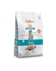 CALIBRA Cat Life Sterilised Chicken 6 kg hrană uscată fără cereale pentru pisici sterilizate, cu pui
