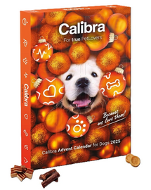 CALIBRA Calendar advent pentru câini cu gustări din carne 120 g