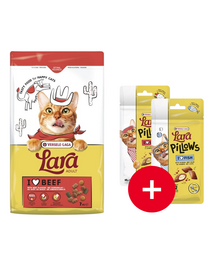 VERSELE-LAGA Lara Adult Beef 7 kg cu vită + 2 recompense GRATIS