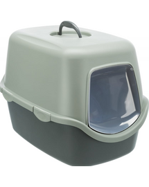 Be Eco Vico kuweta kryta, antracyt/szary/zielony, 40 × 40 × 56 cm