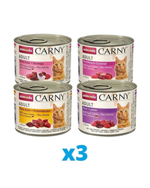 ANIMONDA Carny mix smaków 12 x 200 g