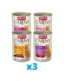 ANIMONDA Carny mix de arome 12 x 400 g