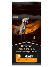 PURINA PRO PLAN Veterinary Diets Canine OM Obesity Management 12 kg hrană câini reducerea greutății corporale excesive