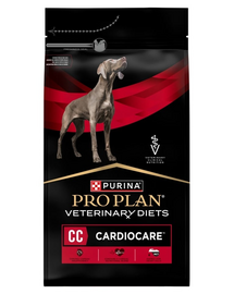 PURINA PRO PLAN Veterinary Diets Canine CC Cardiocare 3 kg hrană veterinară pentru susținerea funcției cardiace la câini