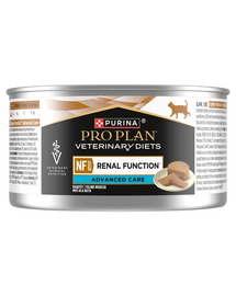 PURINA PRO PLAN Veterinary Diets Feline NF St/Ox Renal Function Advanced Care Mousse 195 g hrană veterinară pentru pisici cu insuficiență renală
