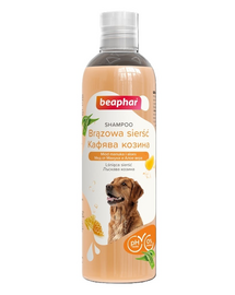 BEAPHAR Shampoo Brown Coat 250 ml șampon câini cu blană brună, închisă sau neagră