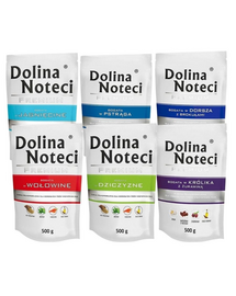 DOLINA NOTECI Premium Mix smaków 30x500g bez drobiu