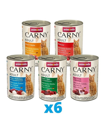ANIMONDA Carny mix smaków 30 x 400 g