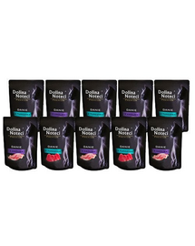 DOLINA NOTECI Premium mix arome pentru pisici 10x85 g iepure și ton