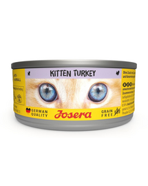 JOSERA Kitten Turkey 85g hrană pentru pisoi, din curcan