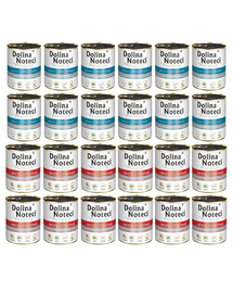DOLINA NOTECI Mix vită și păstrăv hrană câini Premium 24x800g