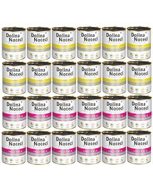 DOLINA NOTECI Mix pui și curcan Premium hrană câine 24x800g