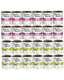 DOLINA NOTECI Mix pentru câini Premium 24x800g curcan și gâscă cu cartofi