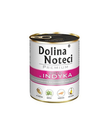 Hrană câini adulți bax economic DOLINA NOTECI Premium 24x800 g miel și curcan