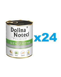Conserve câini adulți vânat 24x800 g DOLINA NOTECI Premium