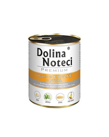 DOLINA NOTECI Premium Mix rață și dovleac și curcan 24x800 g hrană câini
