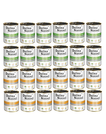 DOLINA NOTECI Mix vânat și rață Premium 24x800g hrană câini