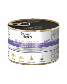 Hrană umedă junior câini talie mică DOLINA NOTECI Premium 12x185 g