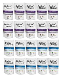 DOLINA NOTECI Premium Mix păstrăv și iepure 20x500 g hrană umedă pentru câini adulți
