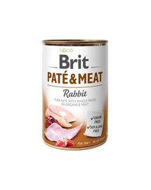 Pate&Meat rabbit 400 g pasztet z królikiem dla psa