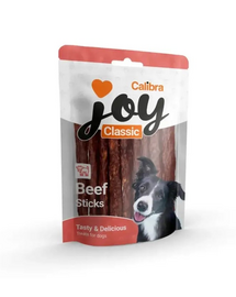 CALIBRA Dog Joy Classic Beef Sticks 250 g batoane semi‑umede de vită pentru câini