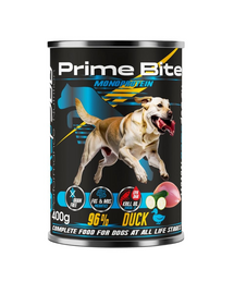 GAME DOG Prime Bite rață și dovlecel 400g hrană umedă câini de toate vârstele