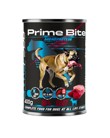 GAME DOG Prime Bite vită și morcov 400g hrană umedă câini activi