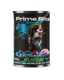GAME DOG Prime Bite fazan și afine 400g hrană umedă câini toate vârstele