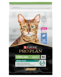 PURINA PRO PLAN Sterilised Renal Plus 10 kg hrană pisici sterilizate, cu iepure