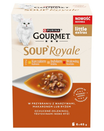 GOURMET Gold bucăți în sos hrană umedă pisici multipack 96x85 g