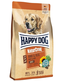 HAPPY DOG NaturCroq vită & orez hrană uscată pentru câini adulți 11 kg