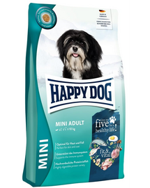 HAPPY DOG Fit & Vital Adult Mini 4 kg hrană uscată pentru câini talie mică