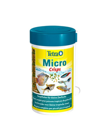 Micro Crisps 100 ml pokarm dla rybek tropikalnych płatki