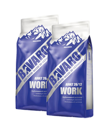 JOSERA Bavaro Work Adult 26/12 2x18 kg hrană câini cu activitate ridicată