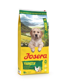 JOSERA YoungStar 2x12,5kg hrană fără cereale pentru căței