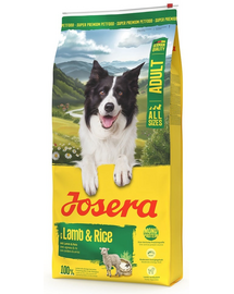 JOSERA Lamb and Rice Adult 2x12,5kg hrană cu miel monoproteică