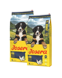 JOSERA Junior Kids 2x12,5kg hrană câini tineri de talie medie și mare