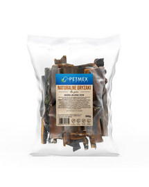 Piele de cerb câini naturală pentru ros igienă dentară PETMEX 500 g