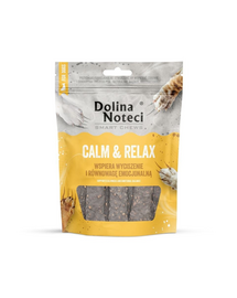 DOLINA NOTECI Smart Chews Calm & Relax 100g recompense câini, suport în reducerea stresului