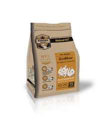 Korona Natury Mieszanka bezziarnowa dla młodych królików 750 g