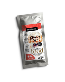 R MALOU Hrană liofilizată rață cu iepure 10 g hrană uscată pentru câini