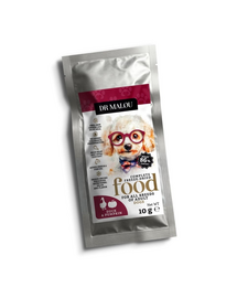 DR MALOU Hrană liofilizată rață cu dovleac 10 g hrană uscată pentru câini