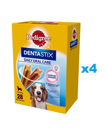 PEDIGREE DentaStix (średnie rasy) przysmak dentystyczny dla psów 112 szt. - 16x180g