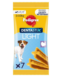 Recompense dentare câini talie mică Pedigree Dentastix Light S 7 buc