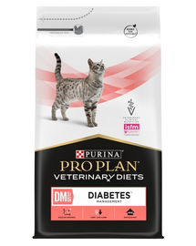 PURINA PRO PLAN Veterinary Diets Feline DM St/Ox Diabetes Management 5 kg hrană dietetică pentru pisici cu diabet